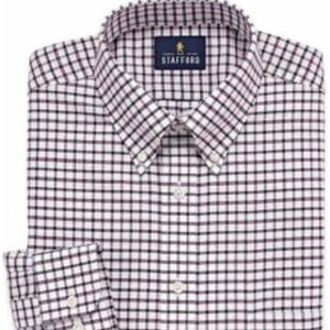 stafford travel wrinkle free oxford shirts